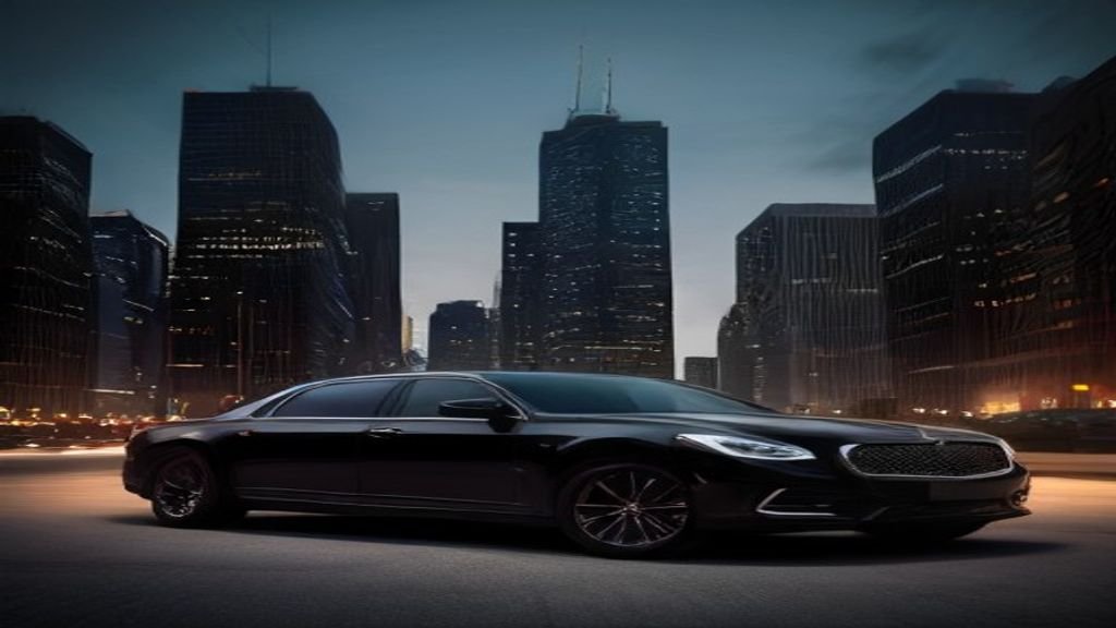 Wide street-level view at dusk - IQ Limousine chauffeur service, Chicago. Book Your Chicago Chauffeur Early: Timing Guid