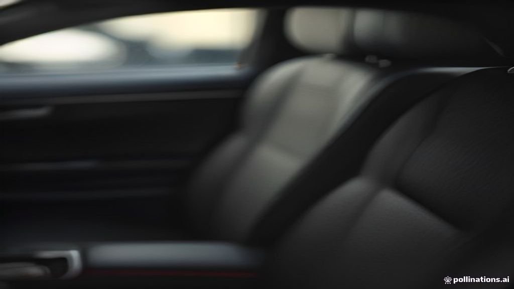 Chicago Airport Meet - rear cabin detail, leather seats, soft interior light, IQ Limousine