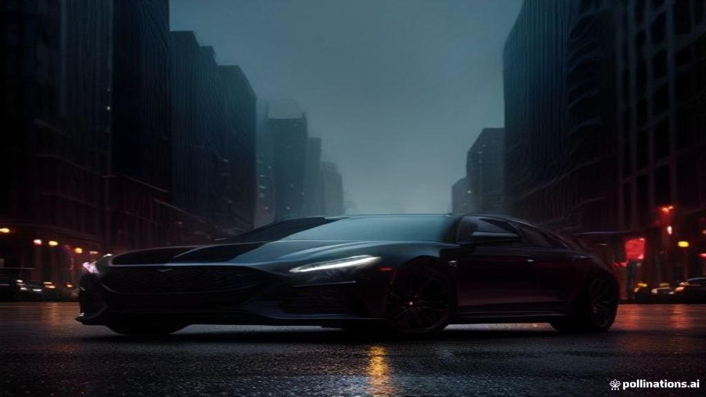 Tracked Pickup Services at - wide street view of a black sedan with the Chicago skyline behind, IQ Limousine