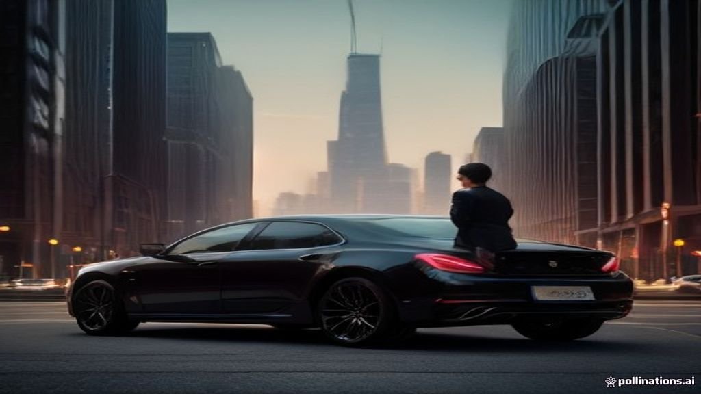 Smooth Flight Tracked Pickups - chauffeur holding the rear door open beside a black sedan, IQ Limousine