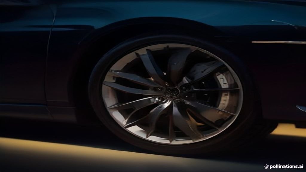 Rely on Private Chauffeurs - wide street view of a black sedan with the Chicago skyline behind, IQ Limousine