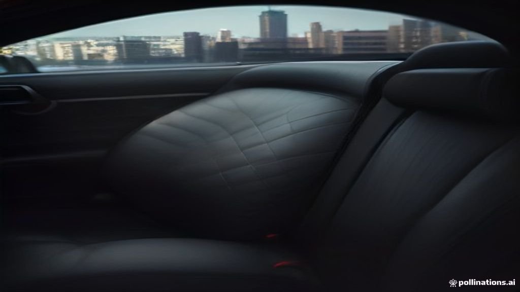 Chicago Limo Service - chauffeur holding the rear door open beside a black sedan, IQ Limousine