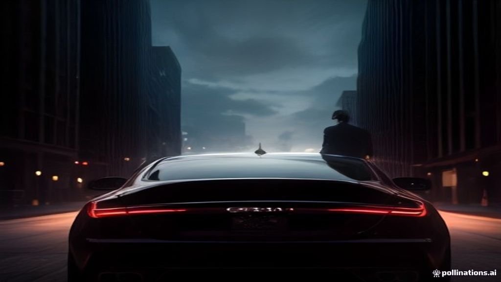 Chauffeur Makes All Difference - wide street view of a black sedan with the Chicago skyline behind, IQ Limousine