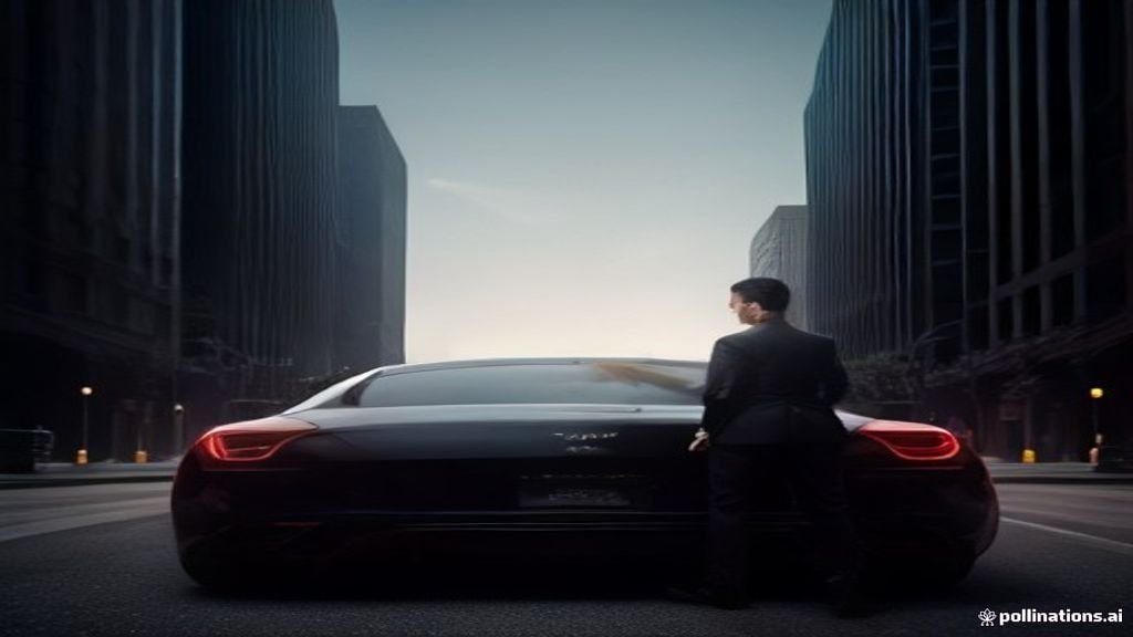 Des Plaines to Mccormick Place Car Service - chauffeur holding the rear door open beside a black sedan, IQ Limousine