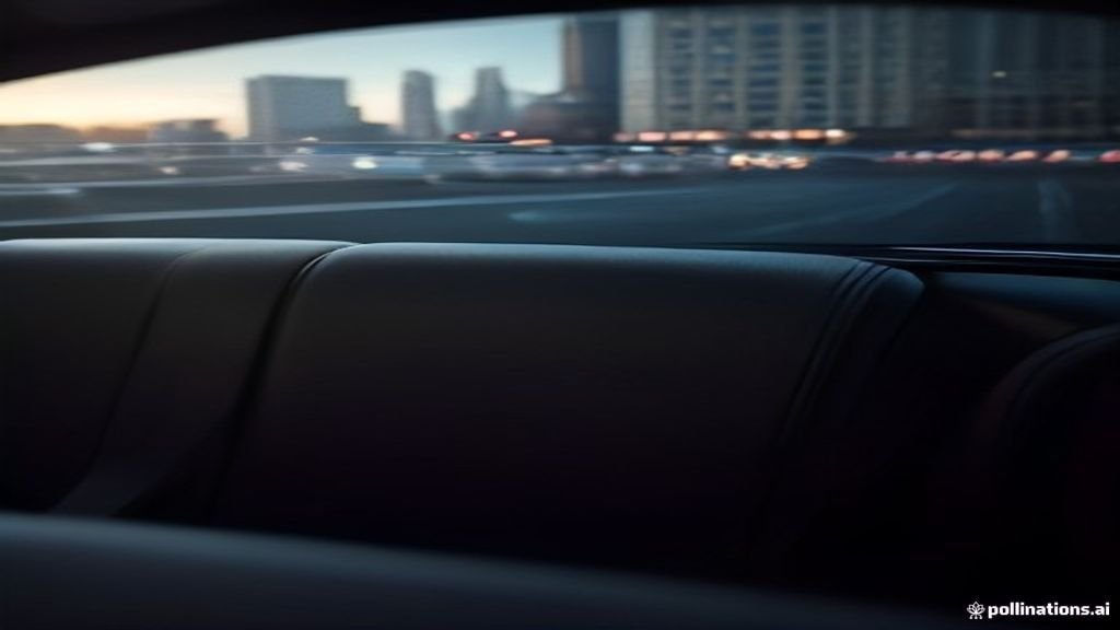Elmhurst to Navy Pier Car Service - polished vehicle waiting outside a venue entrance at dusk, IQ Limousine