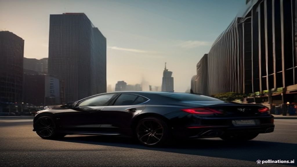 Elmhurst to United Center Car Service - chauffeur holding the rear door open beside a black sedan, IQ Limousine