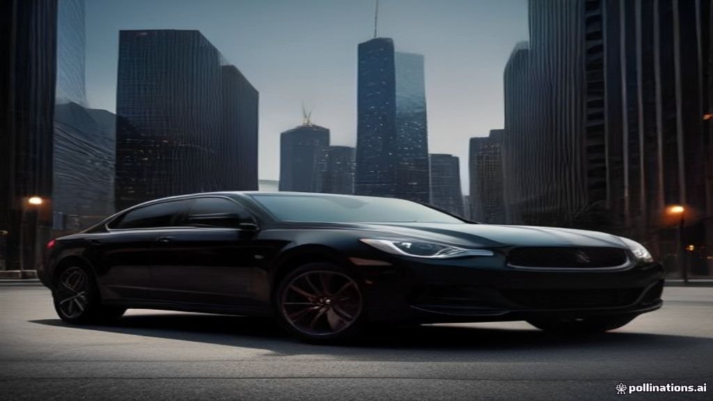 Evanston to Soldier Field Car Service - chauffeur holding the rear door open beside a black sedan, IQ Limousine