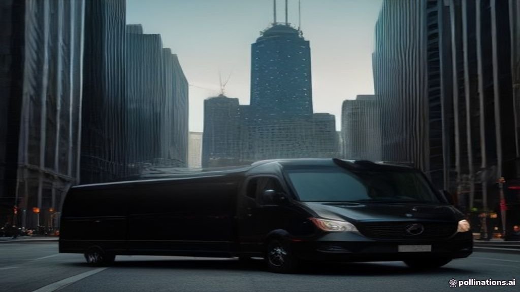 Mercedes Sprinter Events - rear cabin detail, leather seats, soft interior light, IQ Limousine