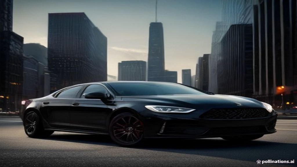 Lake Forest to Wrigley Field Car Service - black luxury SUV at an airport arrivals kerb, early morning, IQ Limousine