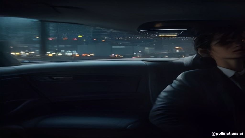 Midway Airport Car Service Elmhurst - chauffeur holding the rear door open beside a black sedan, IQ Limousine