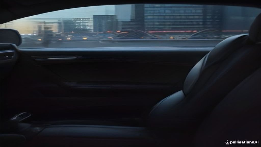 Midway Airport Car Service Evanston - black luxury SUV at an airport arrivals kerb, early morning, IQ Limousine