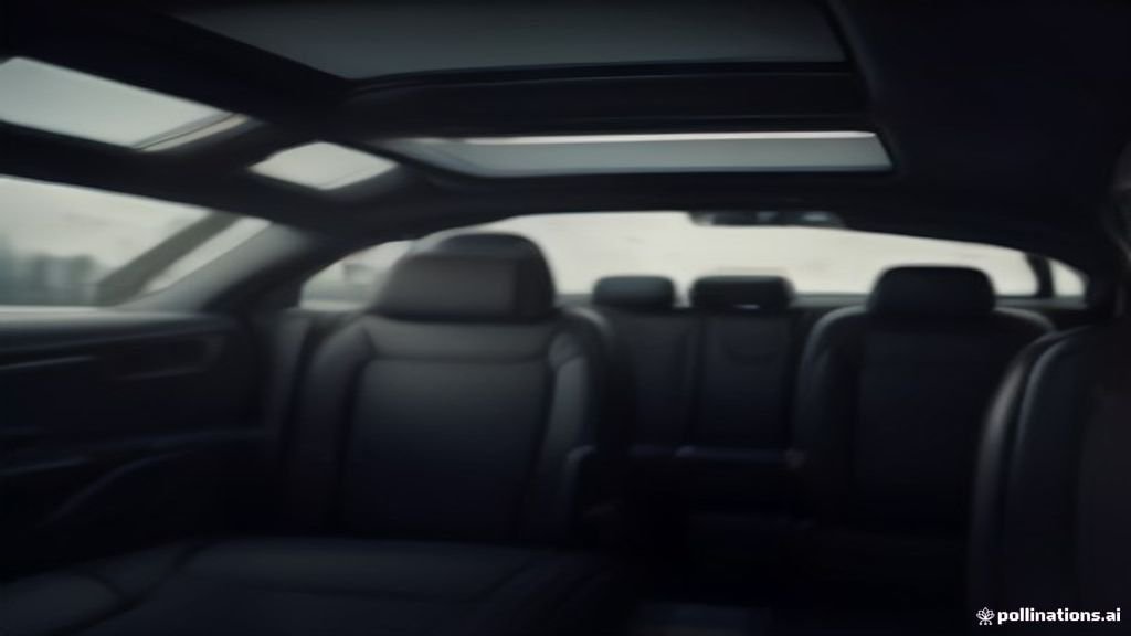 Naperville to Mccormick Place Car Service - rear cabin detail, leather seats, soft interior light, IQ Limousine