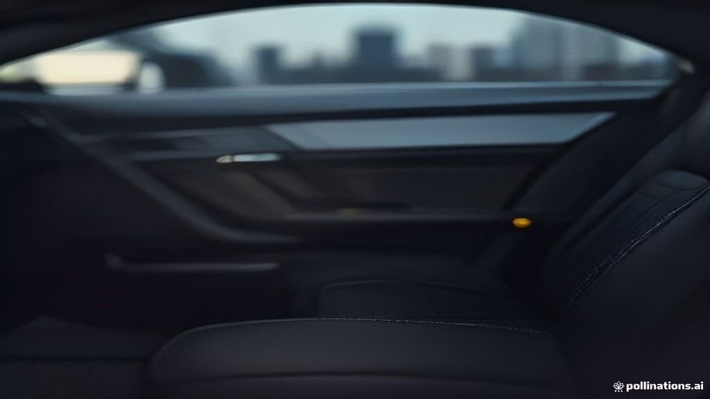 Naperville to Navy Pier Car Service - chauffeur holding the rear door open beside a black sedan, IQ Limousine