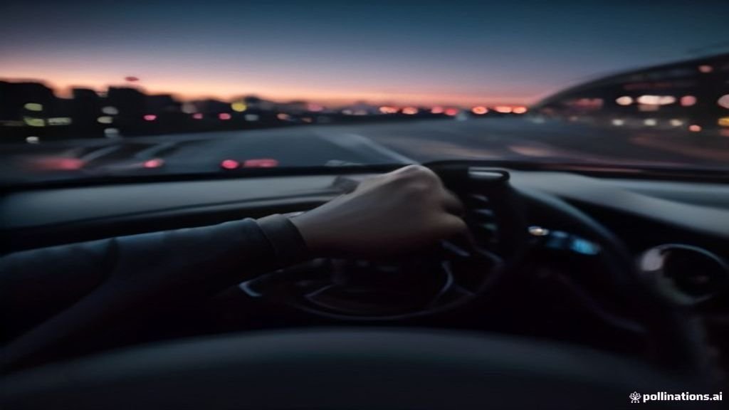 Navigating Chicago with - polished vehicle waiting outside a venue entrance at dusk, IQ Limousine