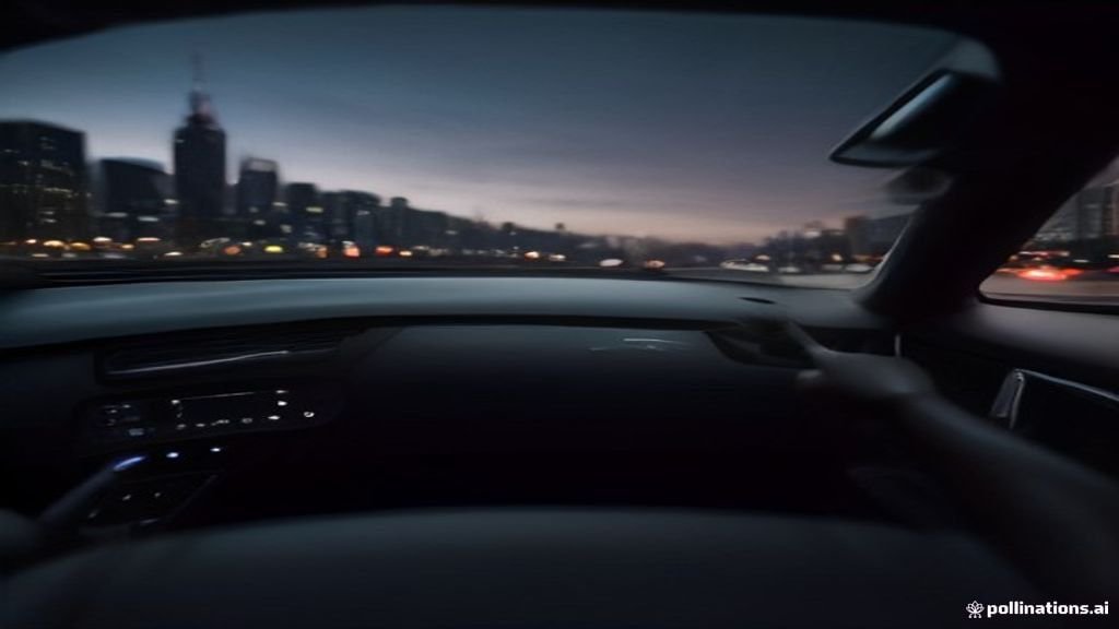 O'hare Airport Car Service Glenview - black luxury SUV at an airport arrivals kerb, early morning, IQ Limousine