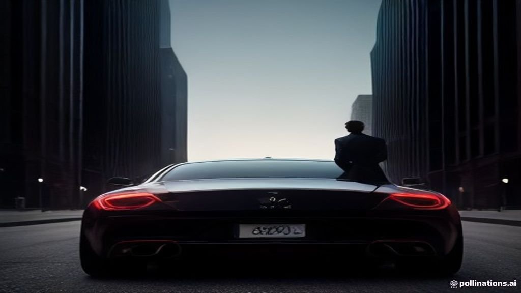 O'hare Airport Car Service Oak Park - chauffeur holding the rear door open beside a black sedan, IQ Limousine