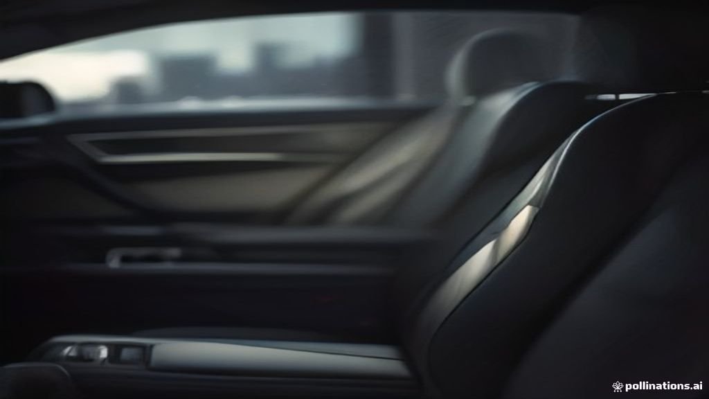 Oak Brook to Mccormick Place Car Service - rear cabin detail, leather seats, soft interior light, IQ Limousine