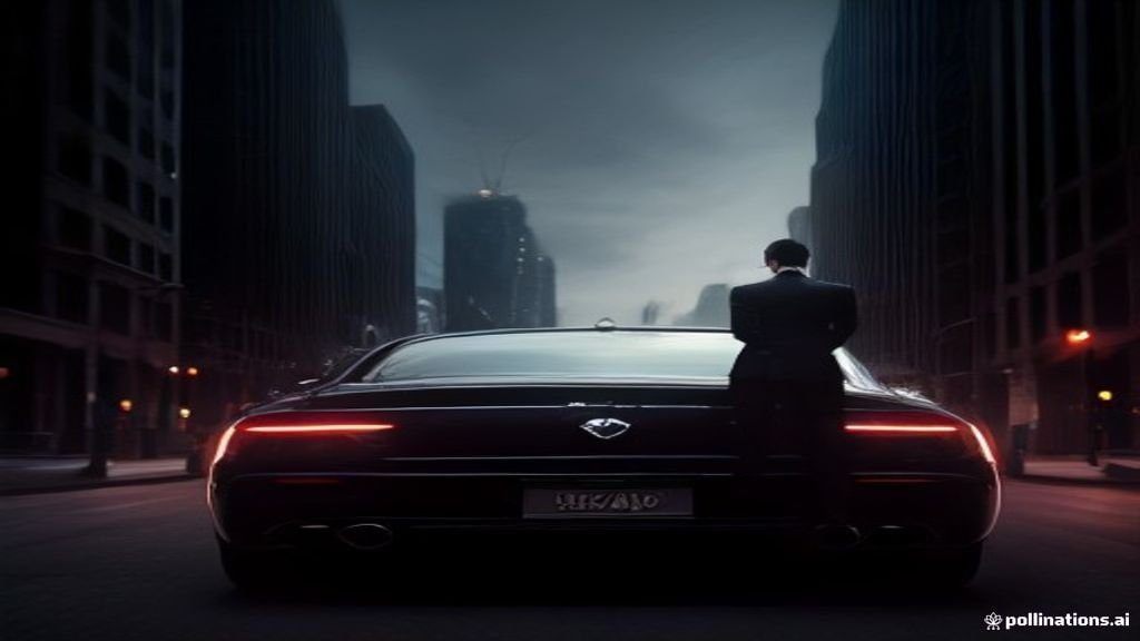 Style Teens Chicago - chauffeur holding the rear door open beside a black sedan, IQ Limousine