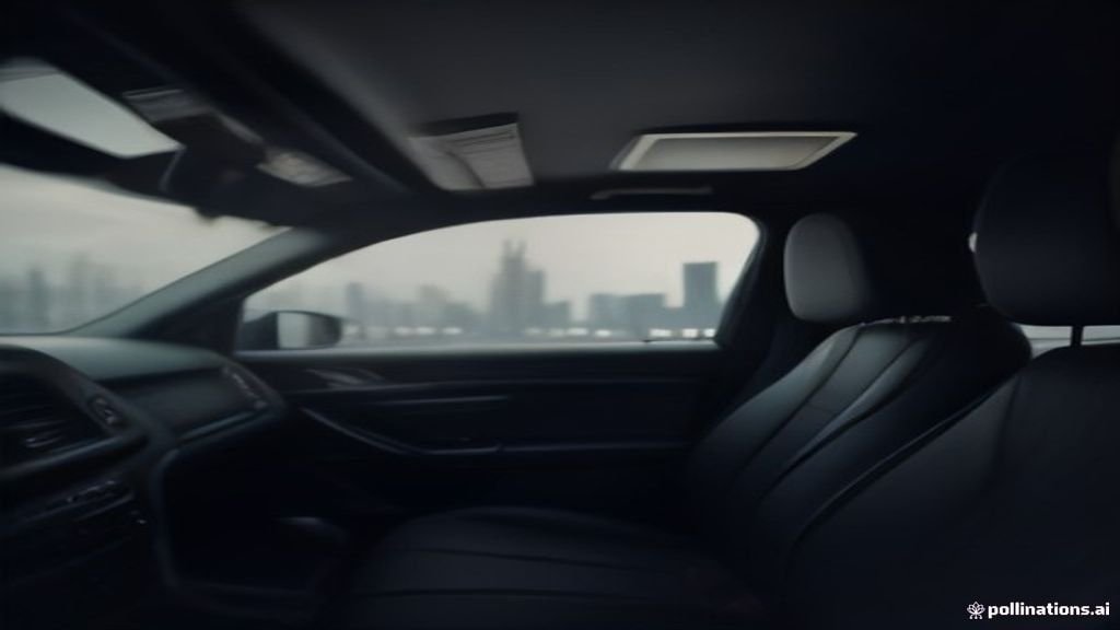 Schaumburg to Soldier Field Car Service - rear cabin detail, leather seats, soft interior light, IQ Limousine