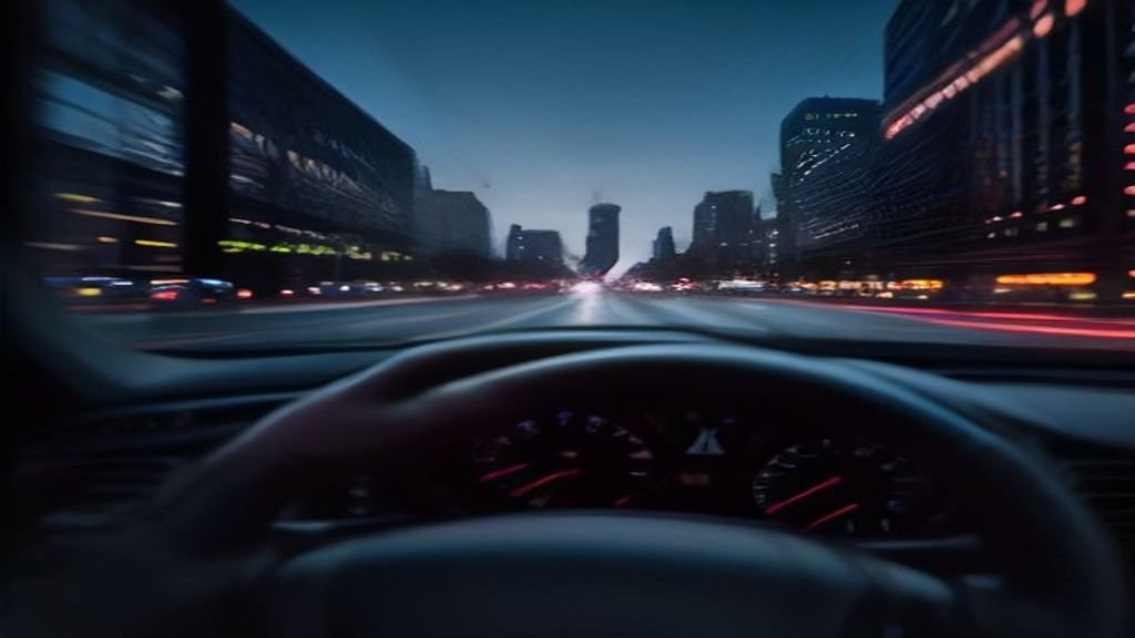 Hands on a steering wheel - IQ Limousine chauffeur service, Chicago. Navigating the South Loop After Dark