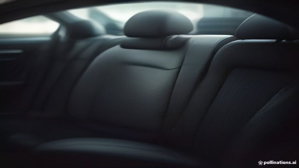 Car Service Chicago - rear cabin detail, leather seats, soft interior light, IQ Limousine