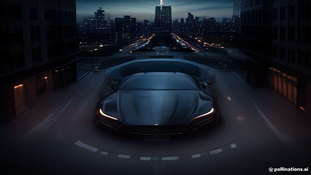 Unseen Work Chicago - polished vehicle waiting outside a venue entrance at dusk, IQ Limousine