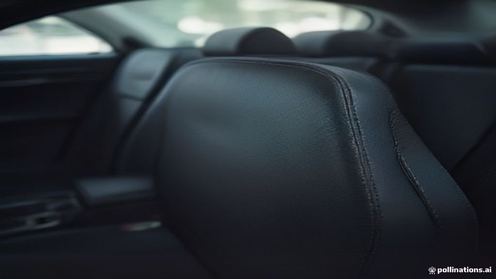 Wedding Transportation Schaumburg - rear cabin detail, leather seats, soft interior light, IQ Limousine