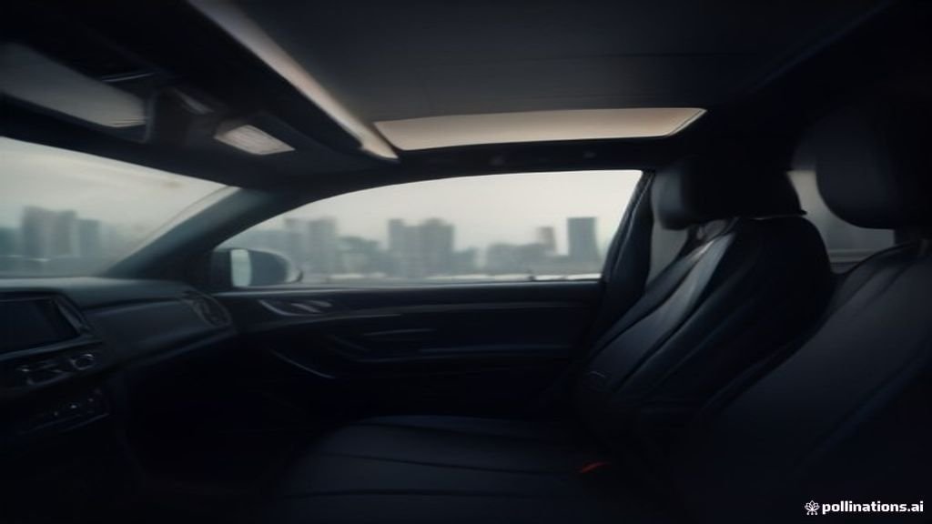 Wilmette to Soldier Field Car Service - rear cabin detail, leather seats, soft interior light, IQ Limousine
